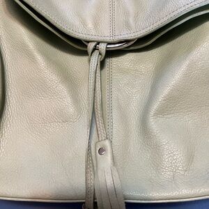 Alfani Sage Green Leather Women's Backpack